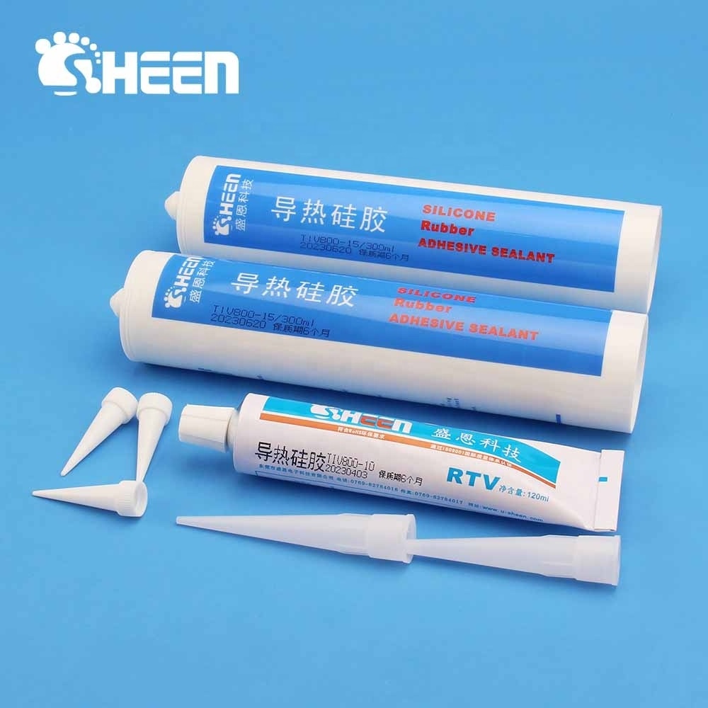 1.5W/mK White Liquid Thermally Conductive Silicone Sealant RTV glue