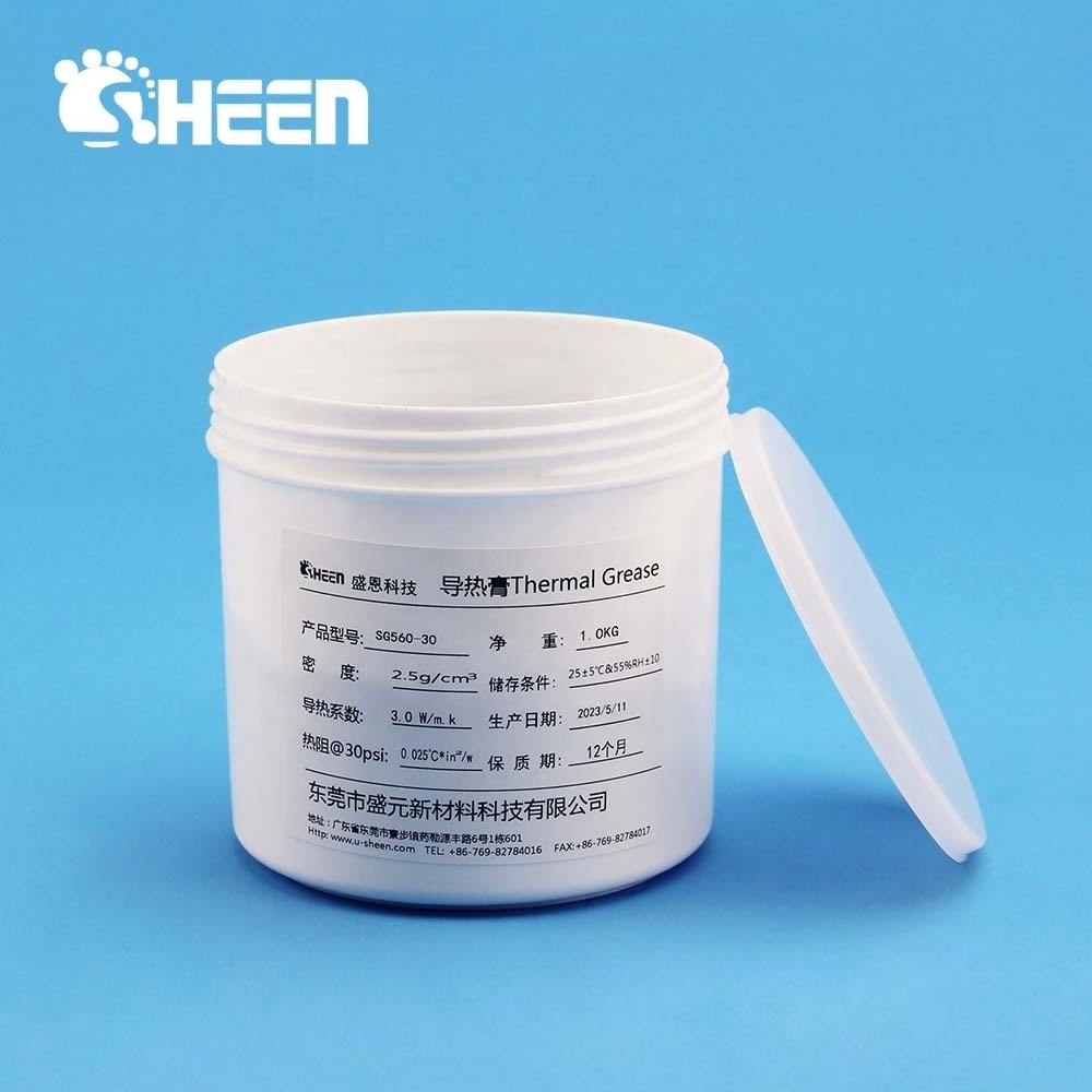 Clearance Price Low Resistance 3.0W Thermal Silicone Paste for PCB