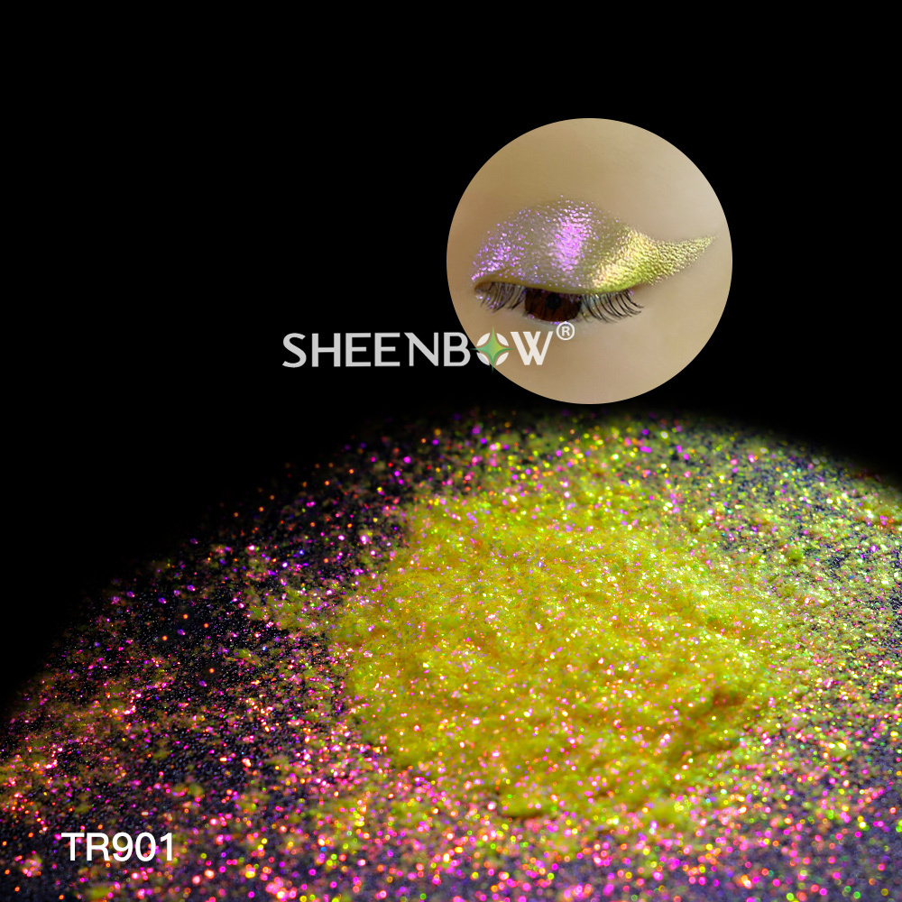 Sheenbow color shifting  hyper shift pearl cosmetic chameleon pigment chrome colorshift pigment cosmetic glitter