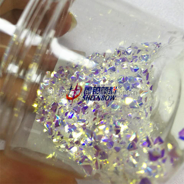 Sheenbow 1g DIAMOND 3D GLITTER RAINBOW GLITTER POWDER