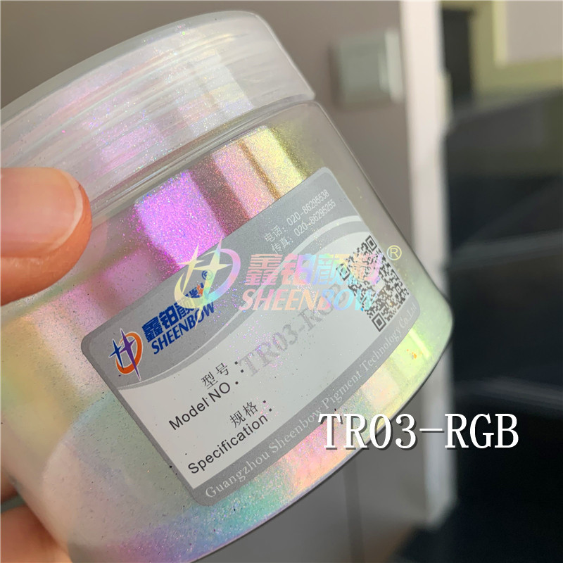 Sheenbow chameleon/color change/flip flop pigment for security printing, car painting, nail art pigment