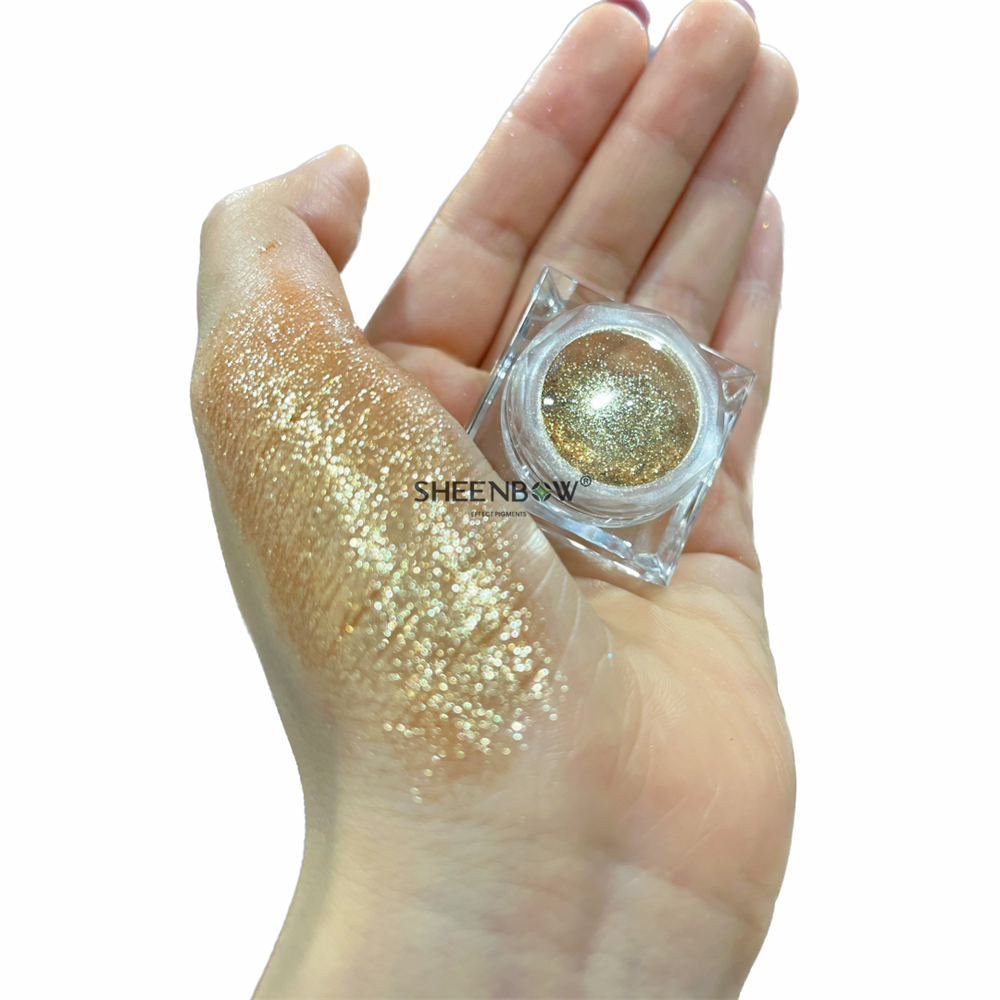 Food Grade Mica Powder Gold Edible Luster Dust Eyeshadow Loose Pigment Glitter Sparkle Face Powder