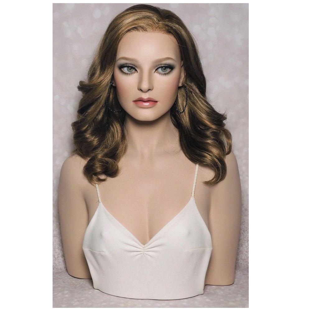 Custom Make Up Realistic Mannequin Head For Wig