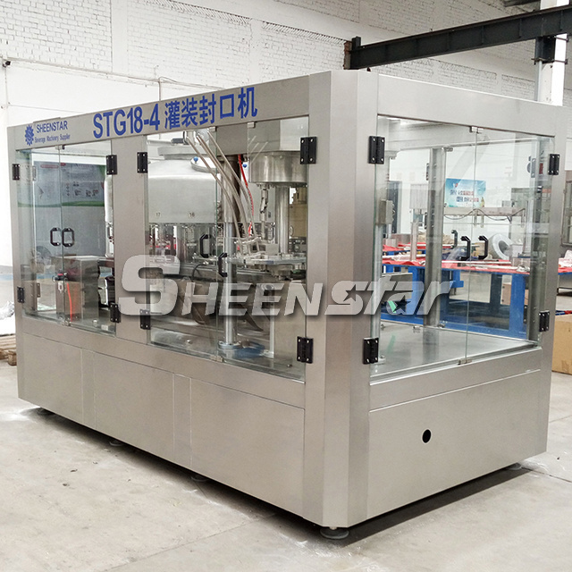 Sheenstar Can filler & seamer for beverage