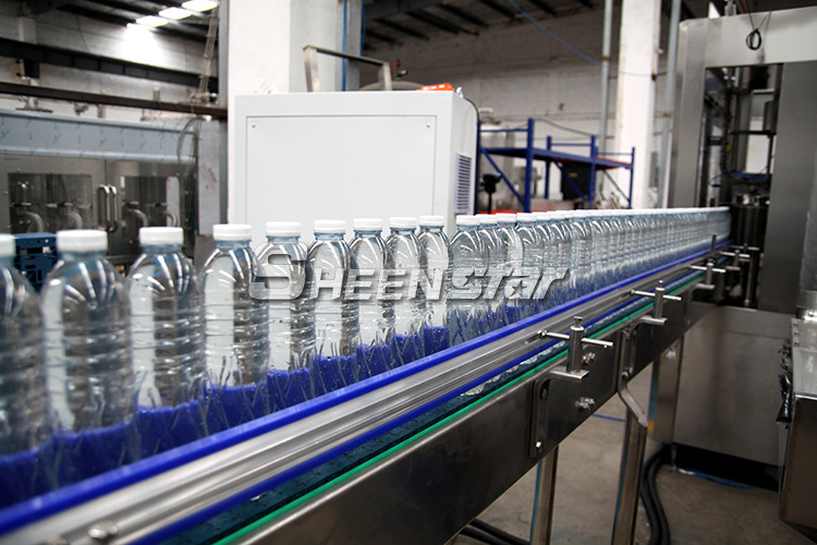 Hot sale 5000bph automatic PET bottle pure water making filling machine