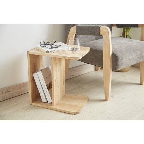 Entryway Wooden Shoe Rack Bench with Cushion Side Small Table Hallway Spacious Space with Different Heights Comfortable Cushion