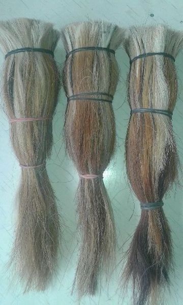 Cattle Tail Size hair Hair for Making  Brush factory price