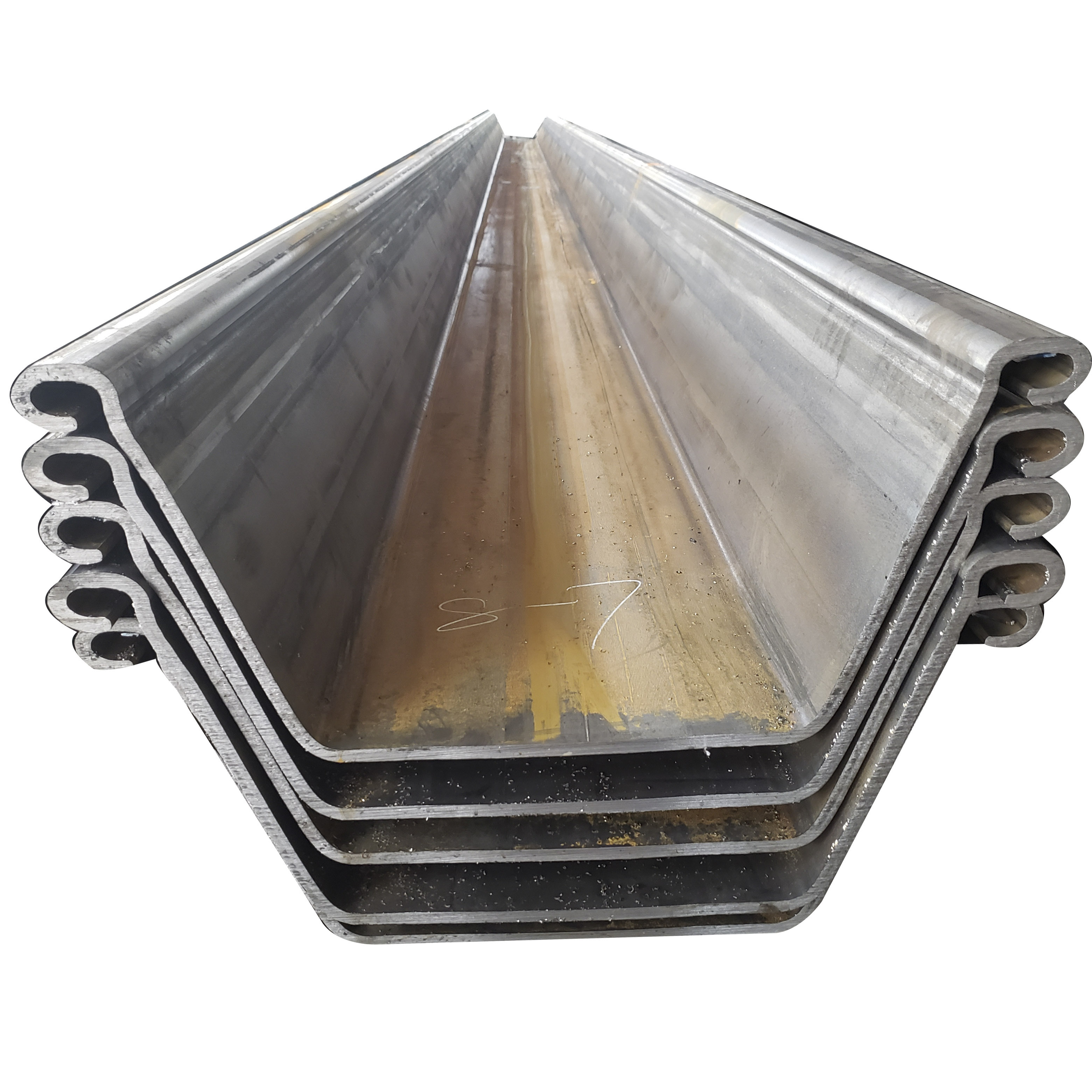 U type cold formed steel sheet pile in different shapes and profiles