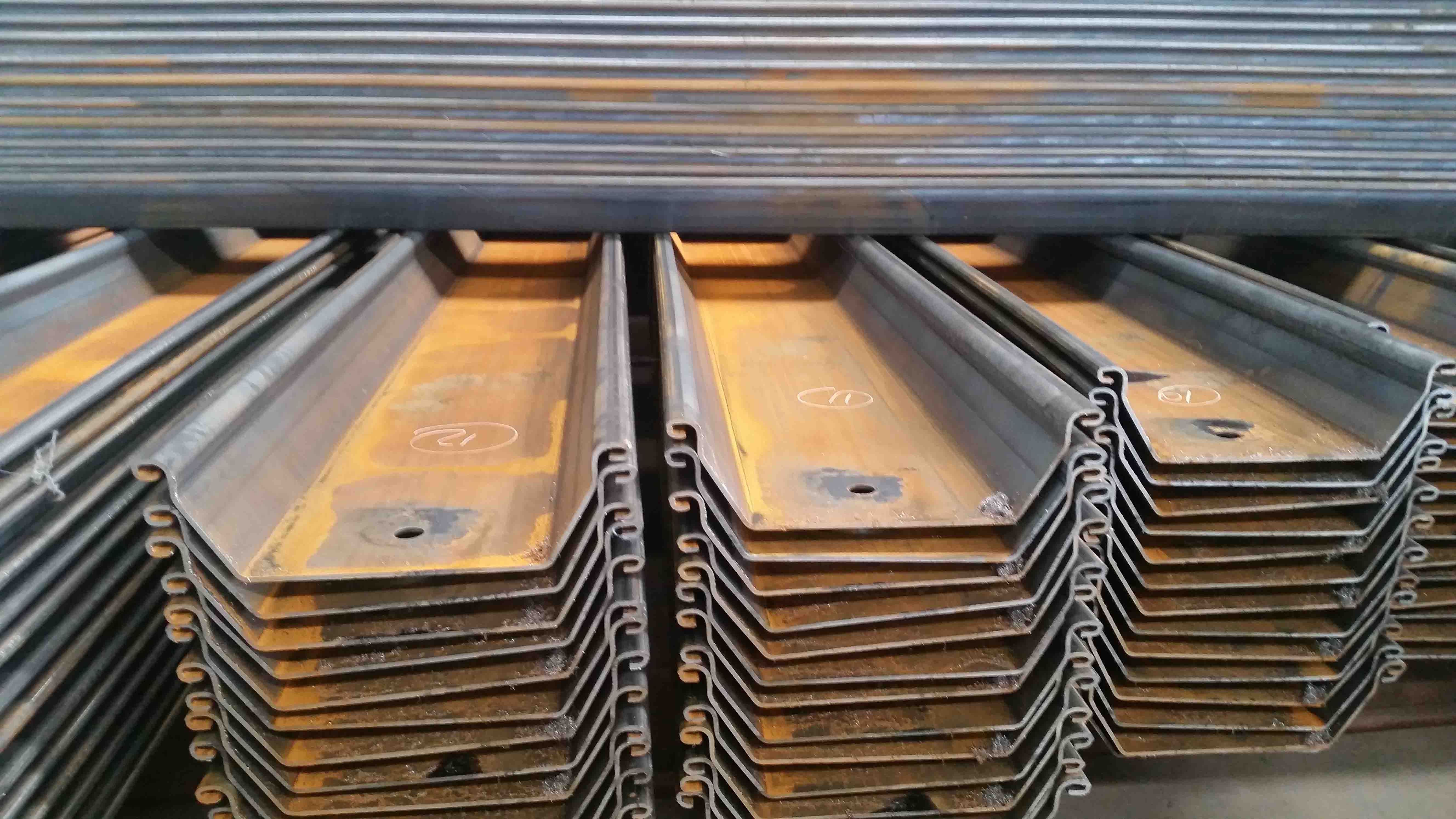 Low cost steel sheet piling prices list