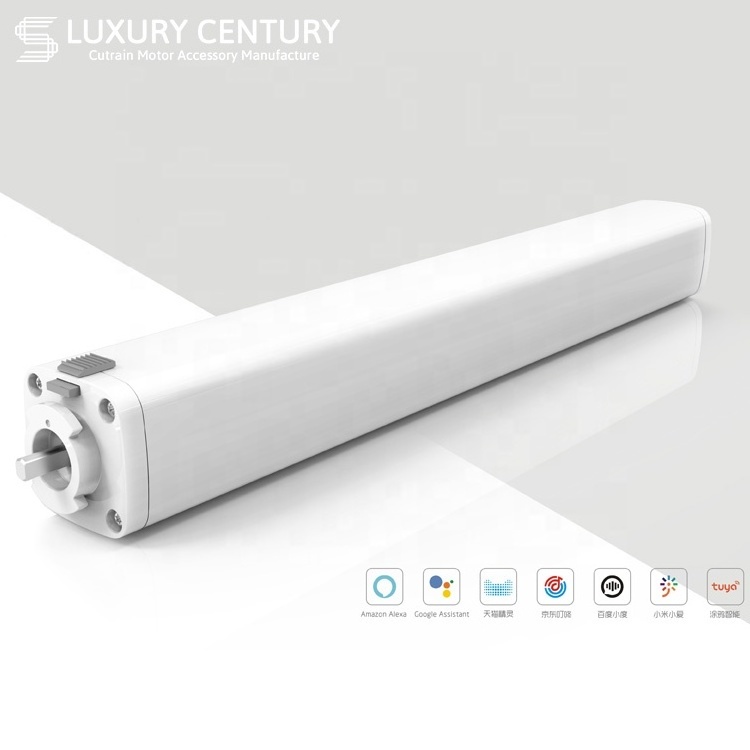 Factory wholesale Smart Home Automatic Motorized Telescopic Curtain Track with Curtain Motor