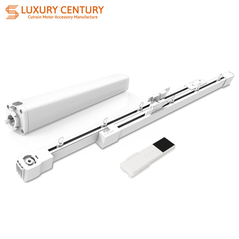 Factory wholesale curtain motor smart home smart curtain drivers Telescopic Curtain Track