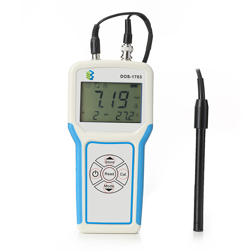 DOS-1703 Factory dissolved oxygen analyser digital ph and chlorine tester portable waterproof ph meter