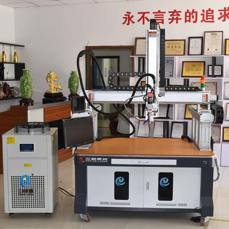 1000w 1500w automatic fiber laser welding machine for aluminum steel brass and pipe welding handheld laser weler price