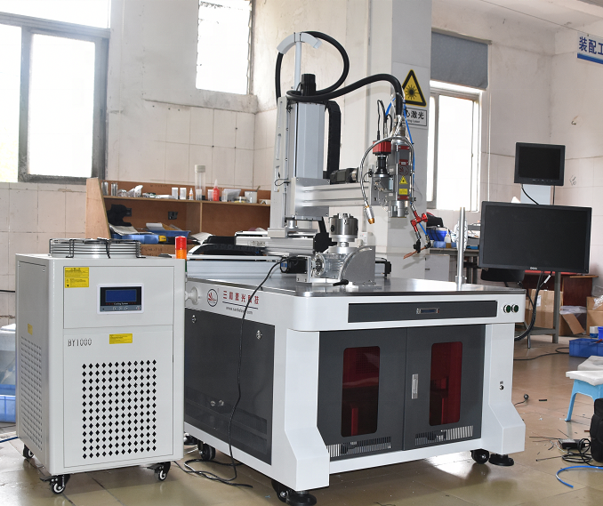 1000w 1500w automatic fiber laser welding machine for aluminum steel brass and pipe welding handheld laser weler price