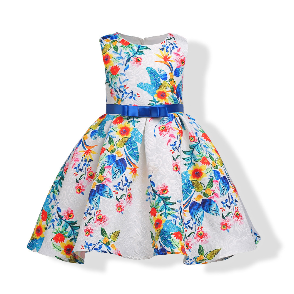 World best selling 3 8 years products kids birthday wedding party dress for girls at the wholesale price