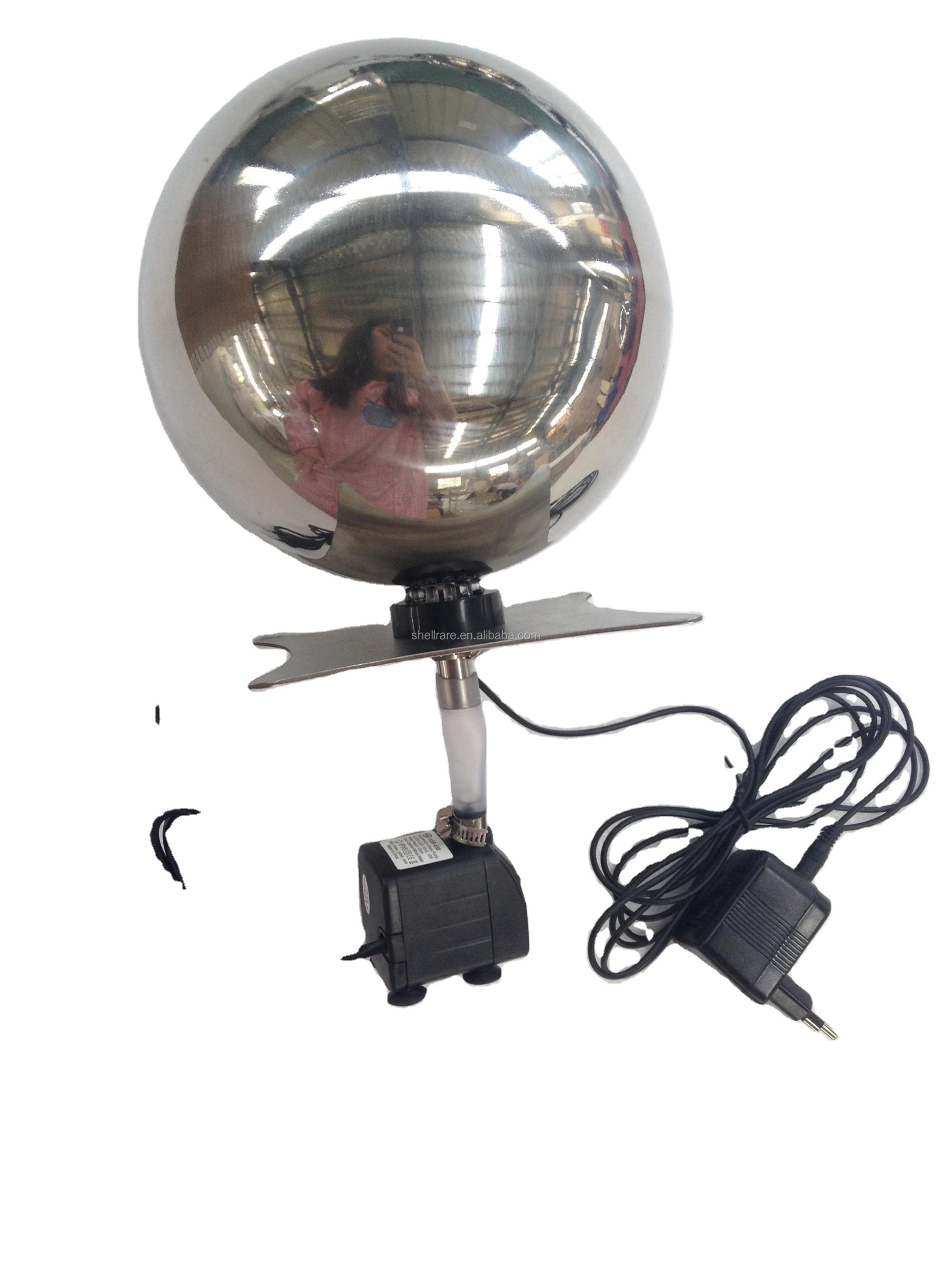 Outdoor Metal Stainless Steel Sphere Ball Water Fountain