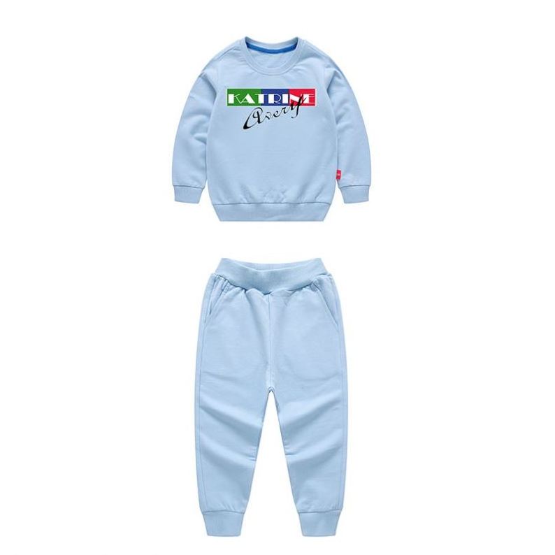 Manufacturer Wholesale Custom Kids Sweat Suits Boys Clothing Sets