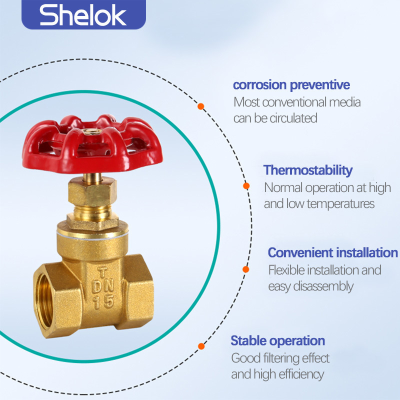 shelok Factory  hot sale  Gate 1 Inch Threaded 1/2