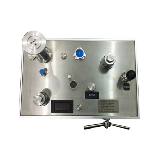 High-end DK series DWT standard pressure testing pressure gauge calibration piston dead weight tester