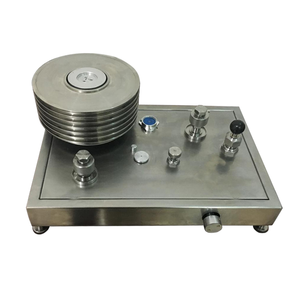 High-end DK series DWT standard pressure testing pressure gauge calibration piston dead weight tester