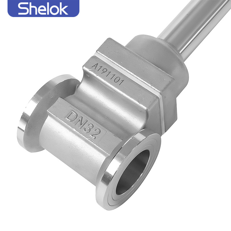 Shelok Industrial Water Gas Digital Lcd Flowmeter For Steam Vortex Flow Meter