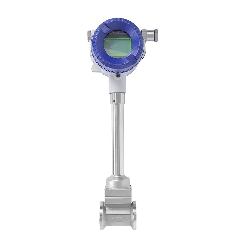 Shelok Industrial Water Gas Digital Lcd Flowmeter For Steam Vortex Flow Meter