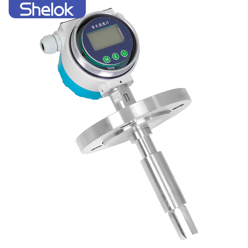 Shelok High stability Portable digital tuning fork density meter 4-20mA