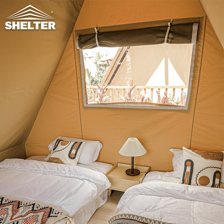 outdoor tenda campeggio deserto tente safari lodge resort camping hotel rooms glamping luxury canvas safari tents