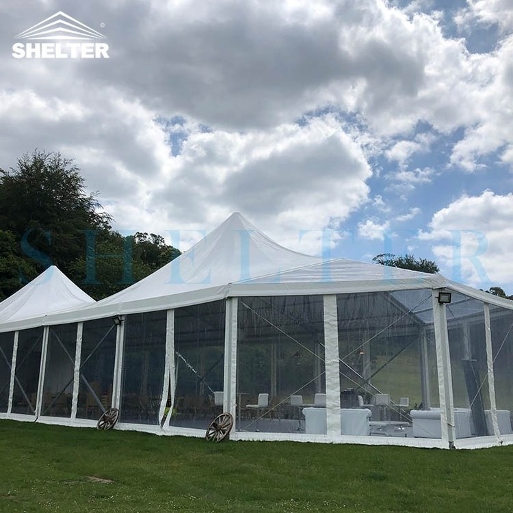 30x30 Canopy Tent with Customized Design - Wedding Lounge Gazebo