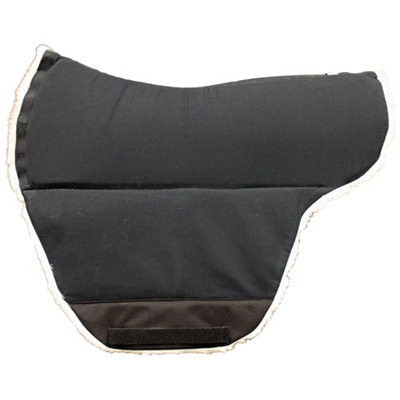 Shemax Fashion Style High Quality Quality Cotton Fabric Horse Saddle Pad Black Accessories Embroidery Customized Endurance Pad