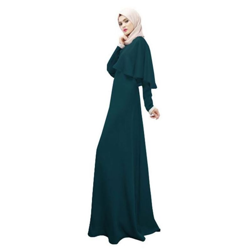 Wholesale Modern Indonesia Muslim Dress Polyester Fabric Islamic Clothing