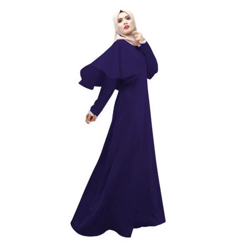 Wholesale Modern Indonesia Muslim Dress Polyester Fabric Islamic Clothing