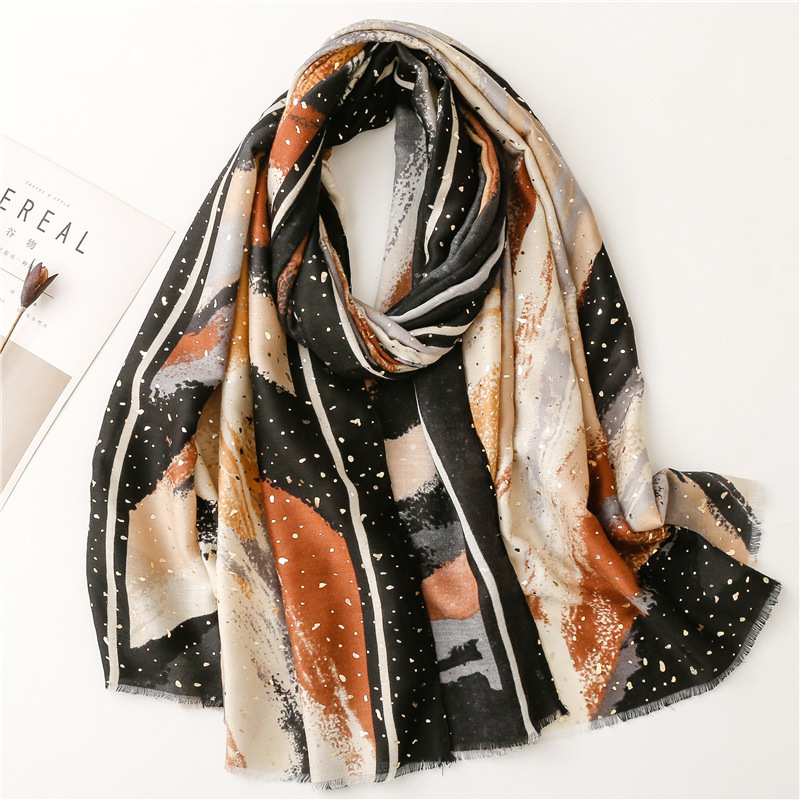 New Foam Cotton Dot Soft Scarf For Women Fashionable And Trend Women Shawl Scarves Hot Selling Pakistan Muslims Fringed Scarf