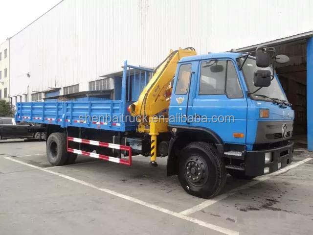 Competitive Price Dongfeng Tianlong 3 axle Mouted Truck 12Ton 14Ton 16Ton Hydraulic Telescopic Crane