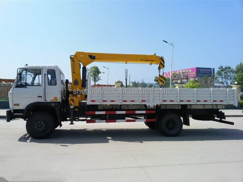 Competitive Price Dongfeng Tianlong 3 axle Mouted Truck 12Ton 14Ton 16Ton Hydraulic Telescopic Crane