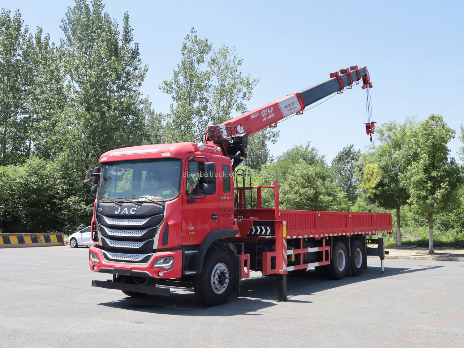 Competitive Price  JAC 6x4 Truck 12Ton 14Ton 16Ton Hydraulic Crane Truck Mounted Crane