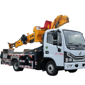 ShenBai official 4x2 24M Bucket High Altitude Operation Truck hydraulic lift platform truck