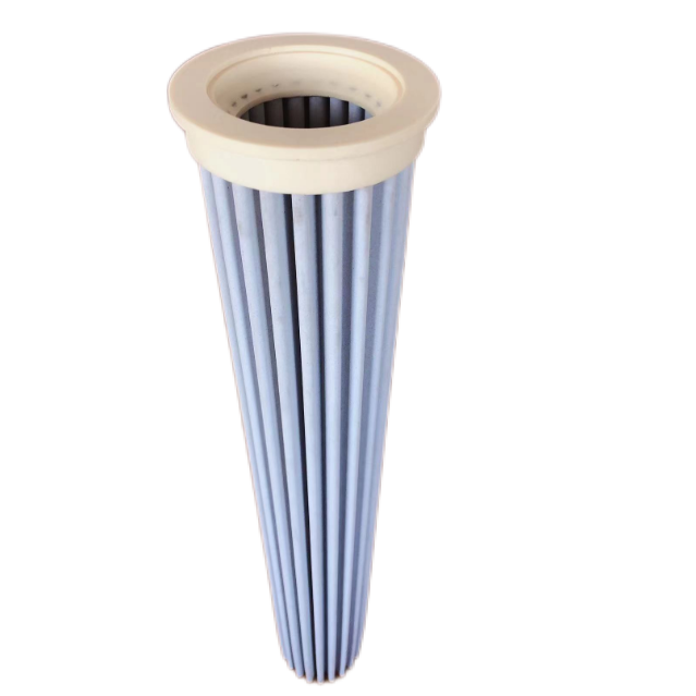 Filter supplies round industrial filter element metal pleated filter cartridge