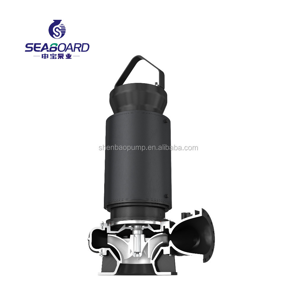 Non-clog centrifugal sewage pump dirty water submersible pump