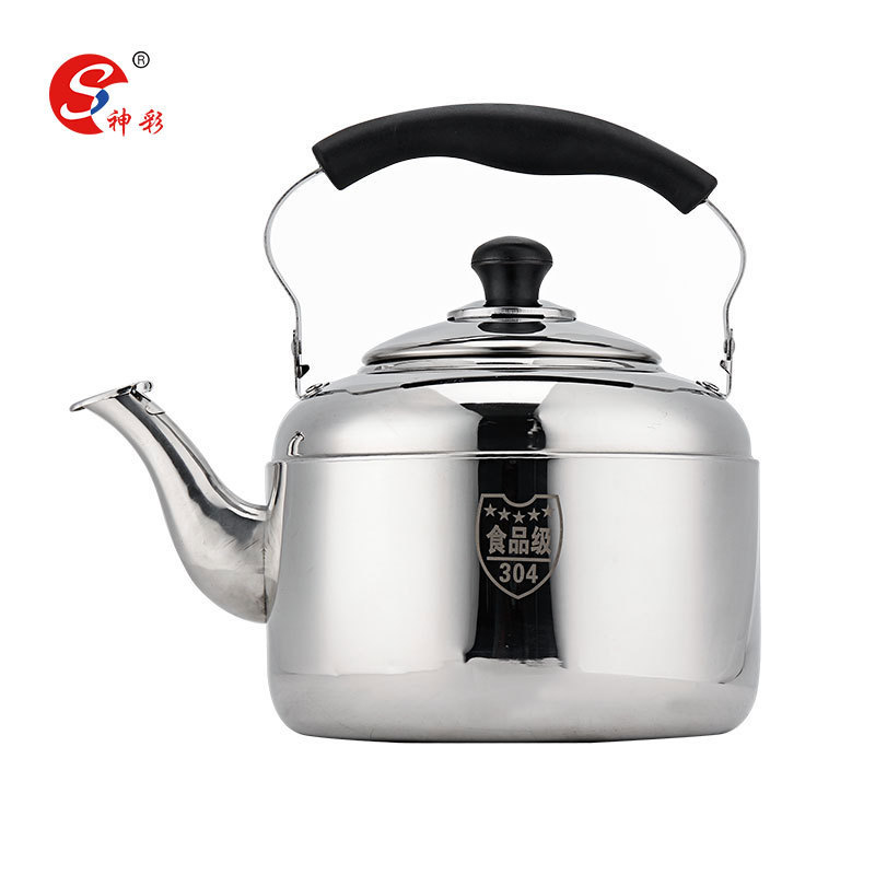 Stainless Steel 304  Tea Kettle Used on Stove Top Whistling Teapot Stainless Steel 6L Water Pot Stainless Steel