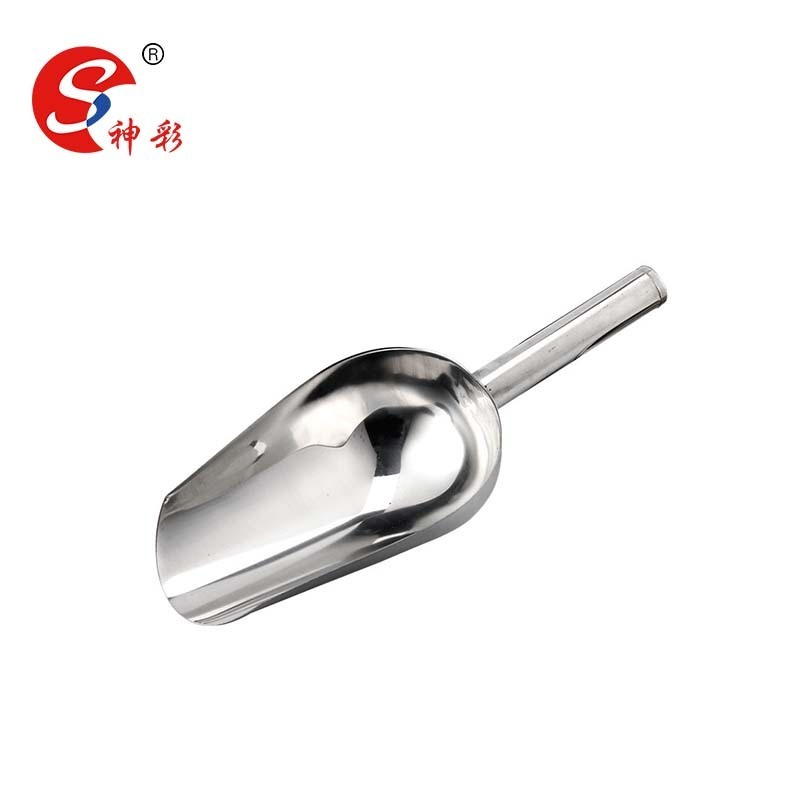 stainless steel easy clean ice cooking scoop shovel coffee spoon