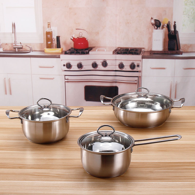 stainless steel stock pot Hot steam Stainless Steel Insulated casserole Hot pot