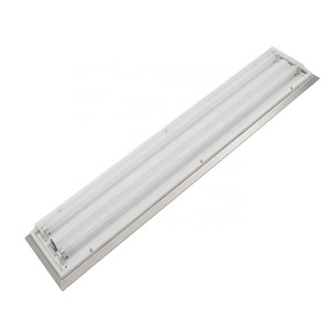 3600lm 2x18w t5/t8 dustproof ip20 surface mount batten 4 foot light fixture