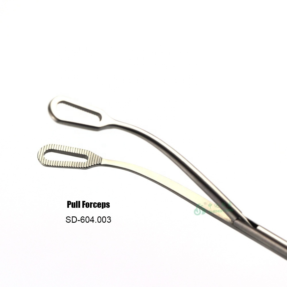 Factory price Thoracoscopic surgical instruments Sponge Forceps