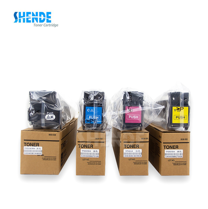 Konica Minolta Compatible TN213 TN214 TN314 TN 213 Toner Cartridge For Bizhub C253 C203 C200 C210 C200E C353 C7720 C7721