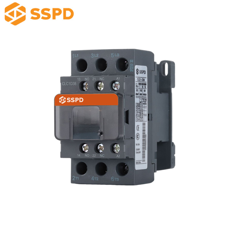 SSPD LC1 D38 magnetic contactor original new AC contactor 3P(3 NO) AC-3 440V 38A