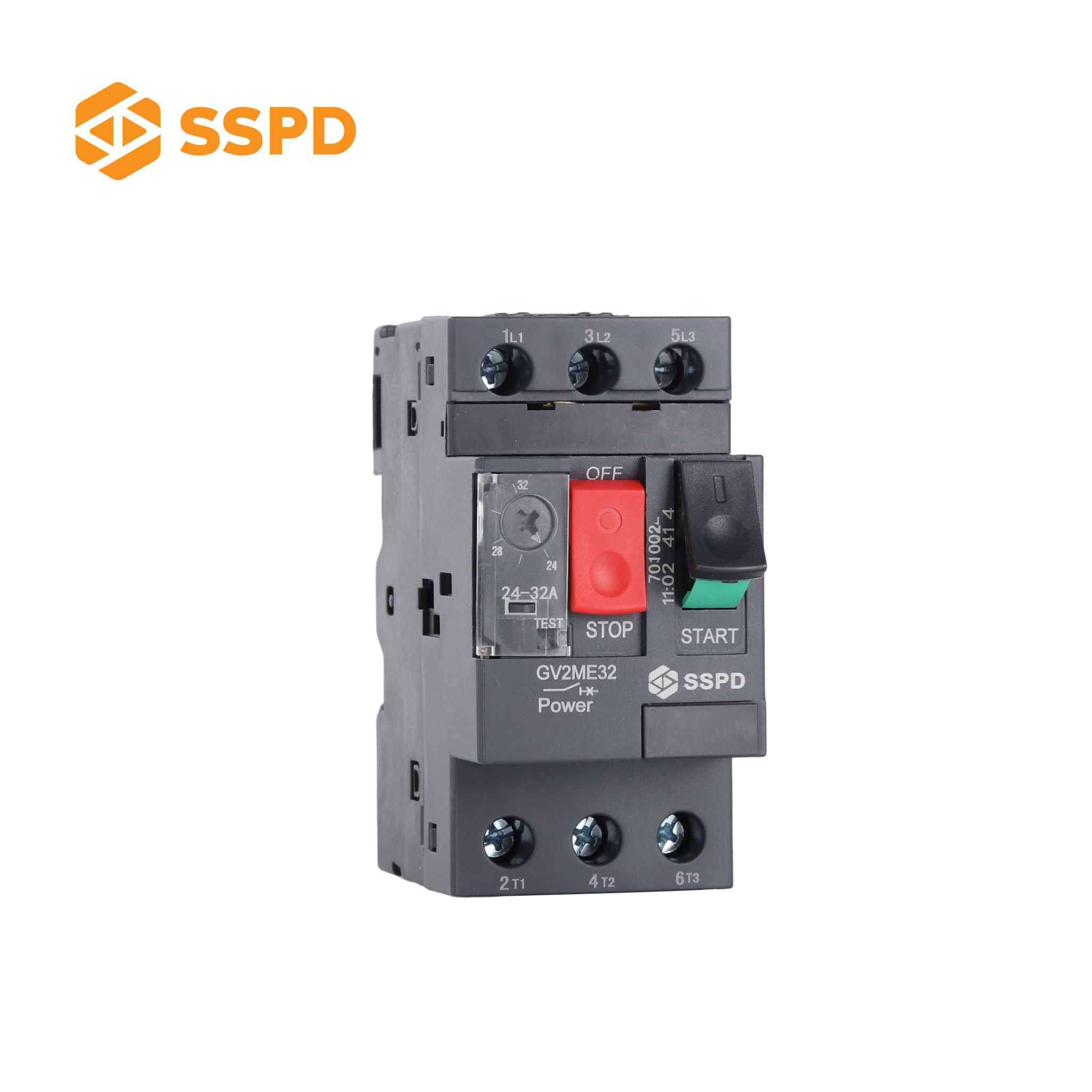 SSPD mpcb manufacturing Motor Starter GV2ME Series Push Button 3P Three Phase Thermal Magnetic Type Motor Breaker  MPCB GV2ME32