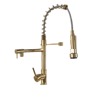 Golden kitchen sink faucet Modern pull out kitchen faucet  pull down Kitchen taps