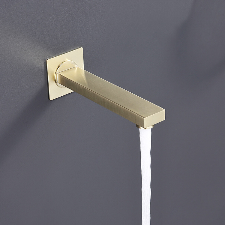 Bathroom brass Rainfall Shower System Wall Mount Shower Set Shower Mixer Faucet Set