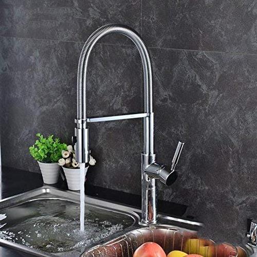 Silver flexible hose Pull Out Kitchen faucet with Sprayer Kitchen taps hot and cold water Kitchen sink mixer